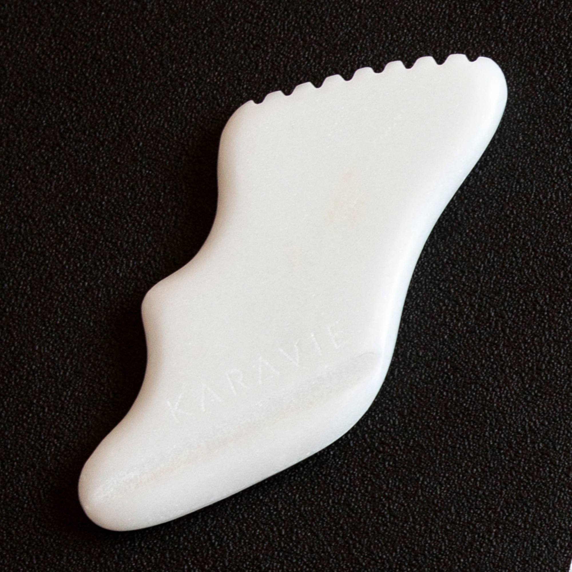 Gua Sha Jade blanche visage